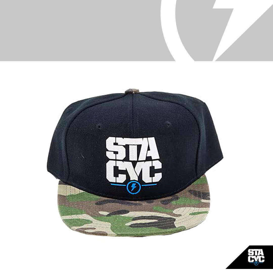 STACYC Kids Snapback Hat - Camo